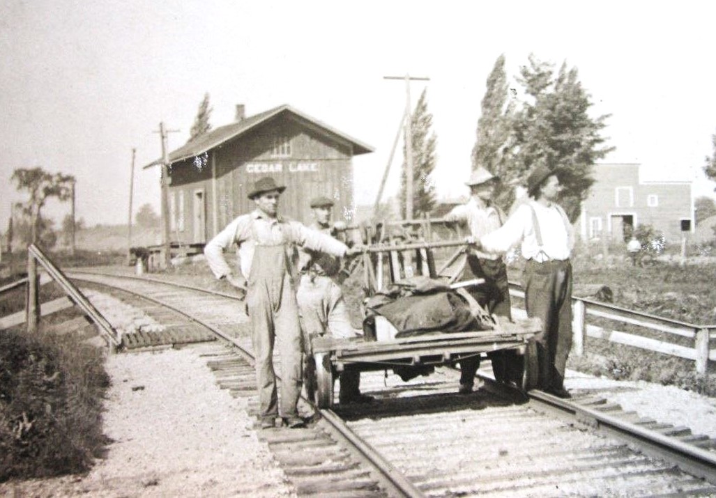 Cedar Lake Depot and Section Crew